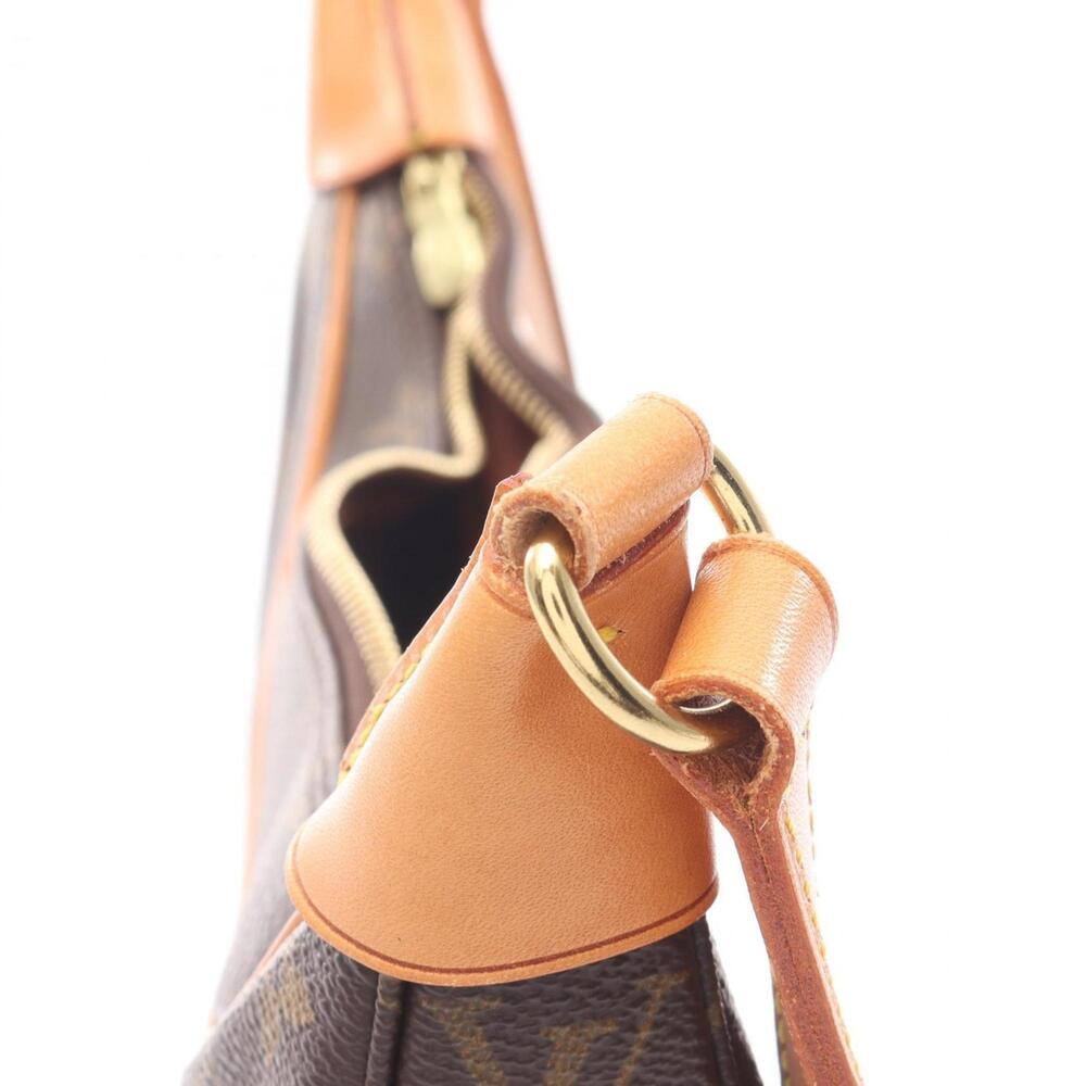 LOUIS VUITTON Brown Monogram Leather Boulogne PM Shoulder Bag - Picture 12 of 13